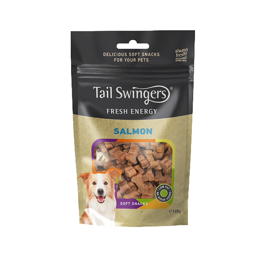 SOFT SNACKS SALMON 125gr — Tailswingers