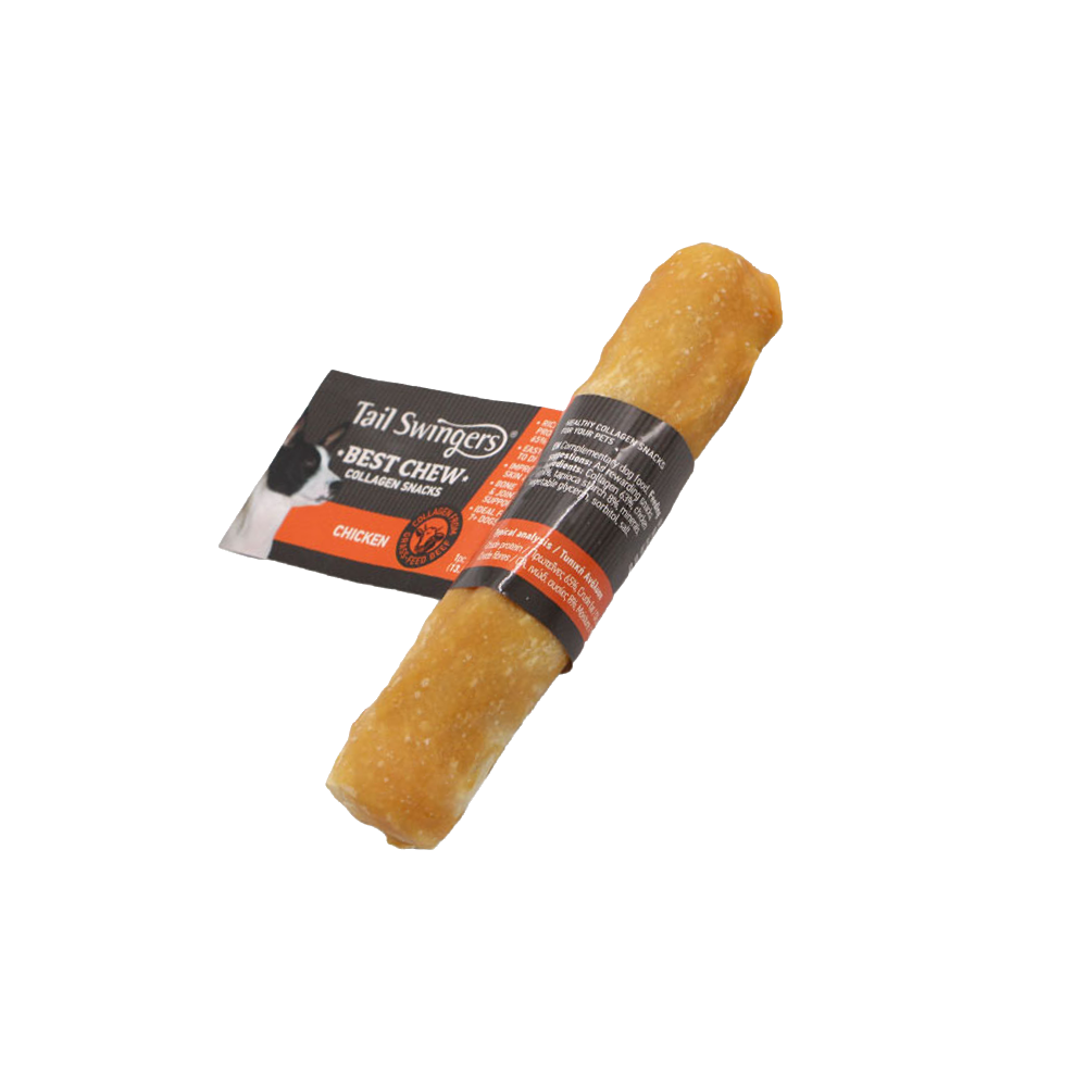 COLLAGEN ROLL-CHICKEN 16PCS (13.5cm 50gr*1pcs) — Tailswingers