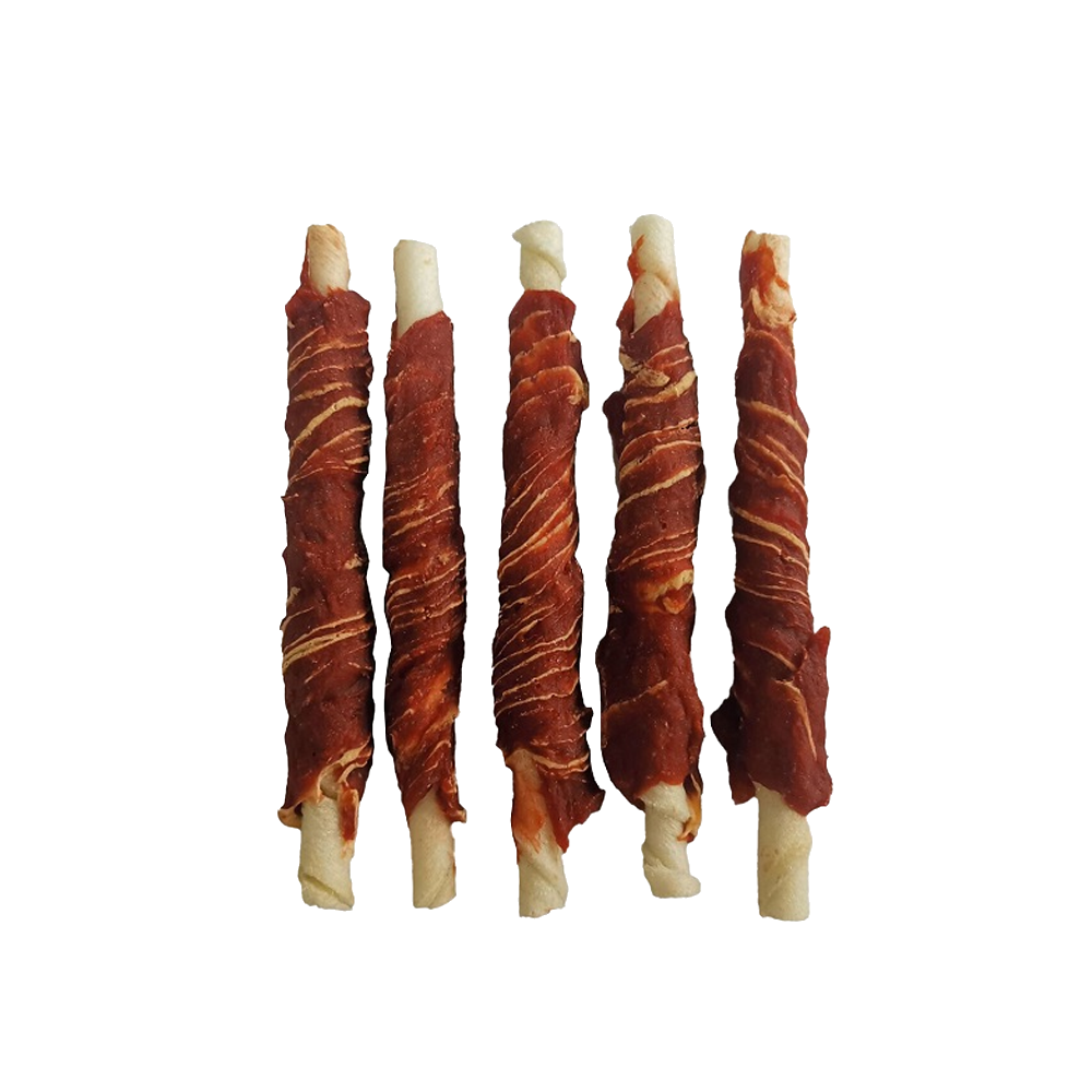DELI STICKS w BEEF 12-13cm 38pcs — Tailswingers