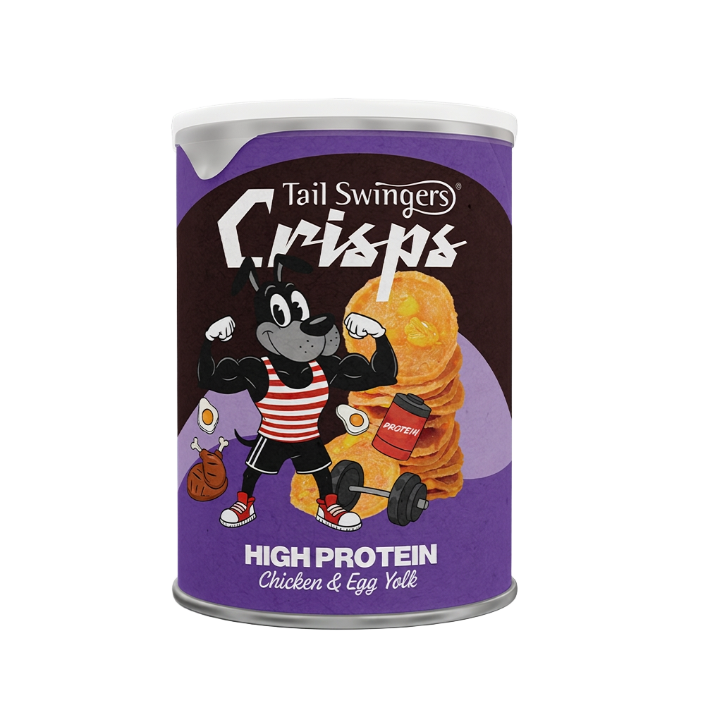 CRISPS HIGH PROTEIN — Chicken & Egg Yolk 30gr — Tailswingers