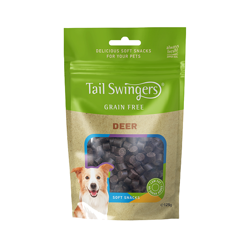 SOFT GRAIN FREE DEER 125gr — Tailswingers