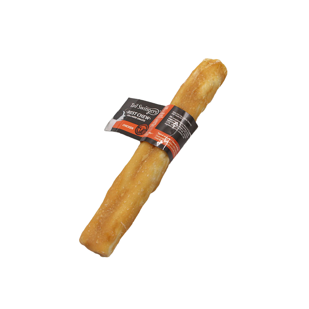 COLLAGEN ROLL-CHICKEN 10PCS (24.5cm 100gr*1pc) — Tailswingers
