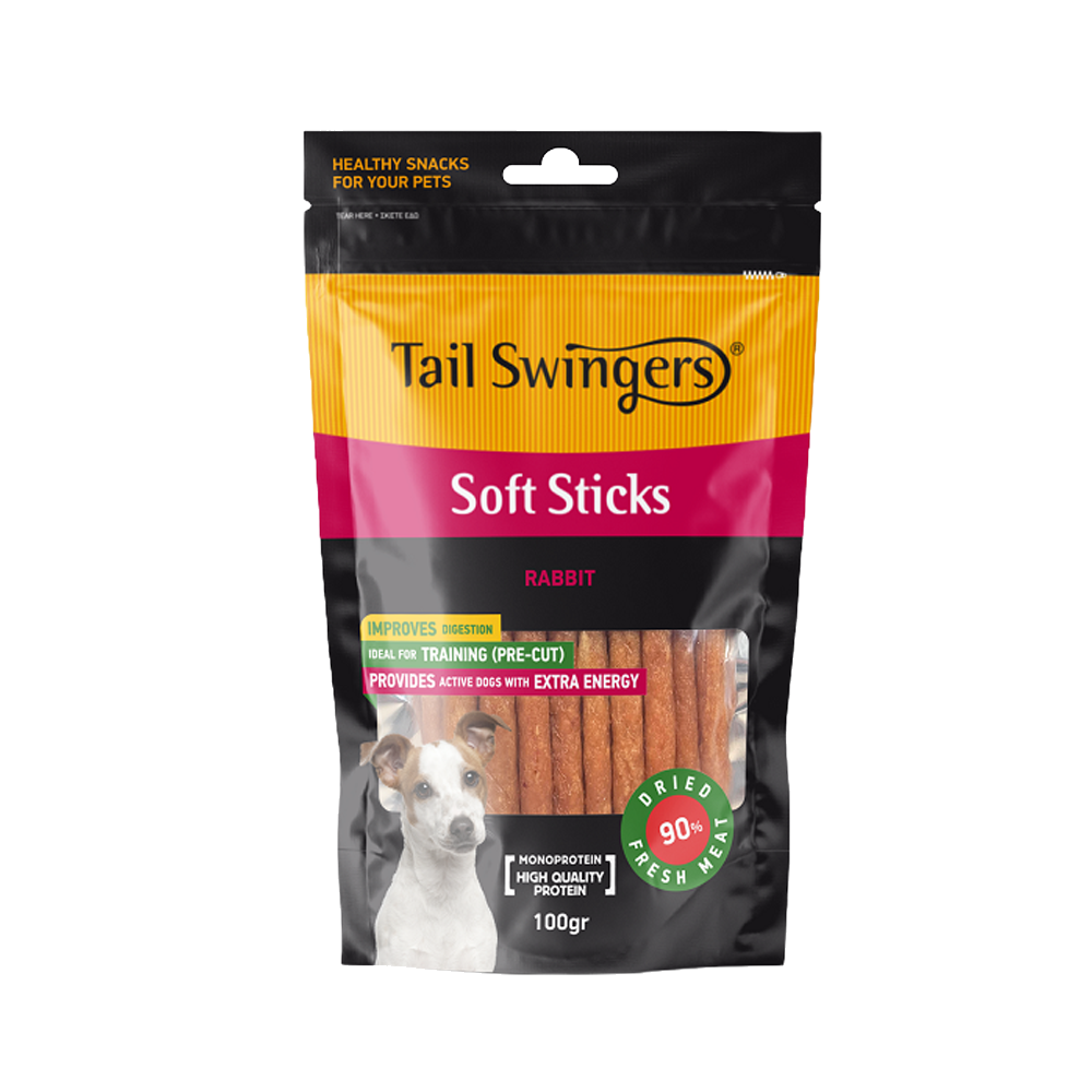 PURE RABBIT SOFT STICKS 100 gr — Tailswingers