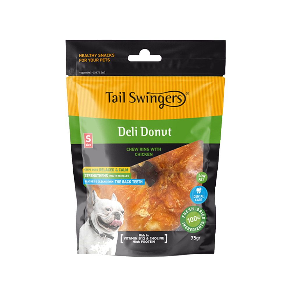 DELI DONUT WITH CHICKEN Small 8cm 75gr 1pce — Tailswingers
