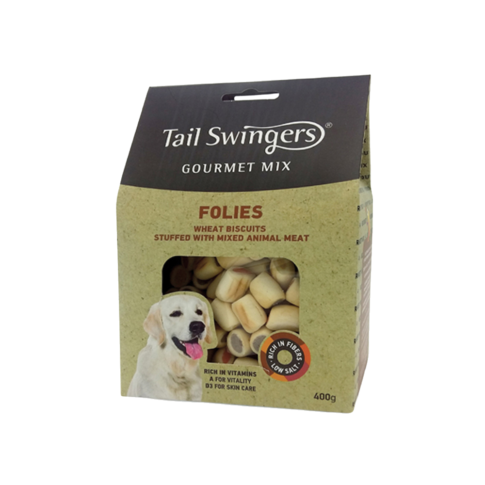 GOURMET MIX FOLLIES BISCUITS small bites 400 gr — Tailswingers