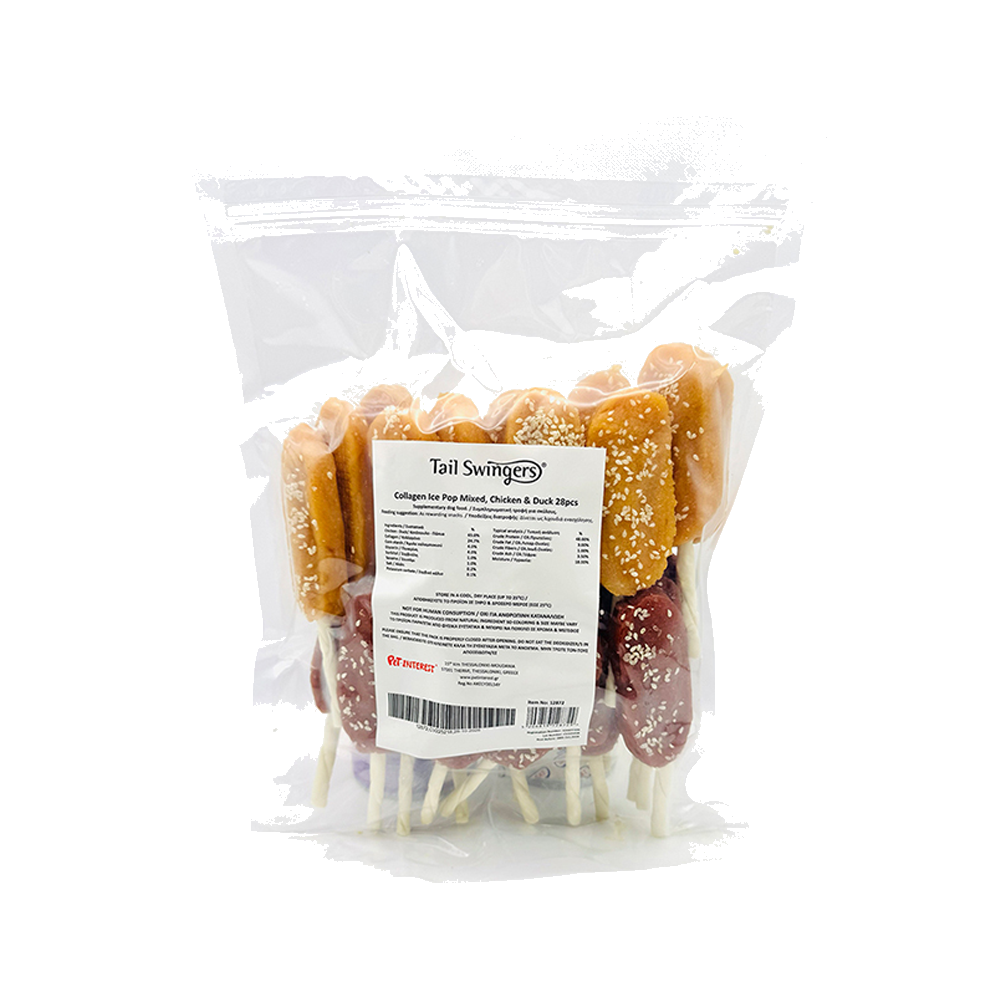 COLLAGEN ICE POP MIXED CHICKEN & DUCK 28pcs — Tailswingers