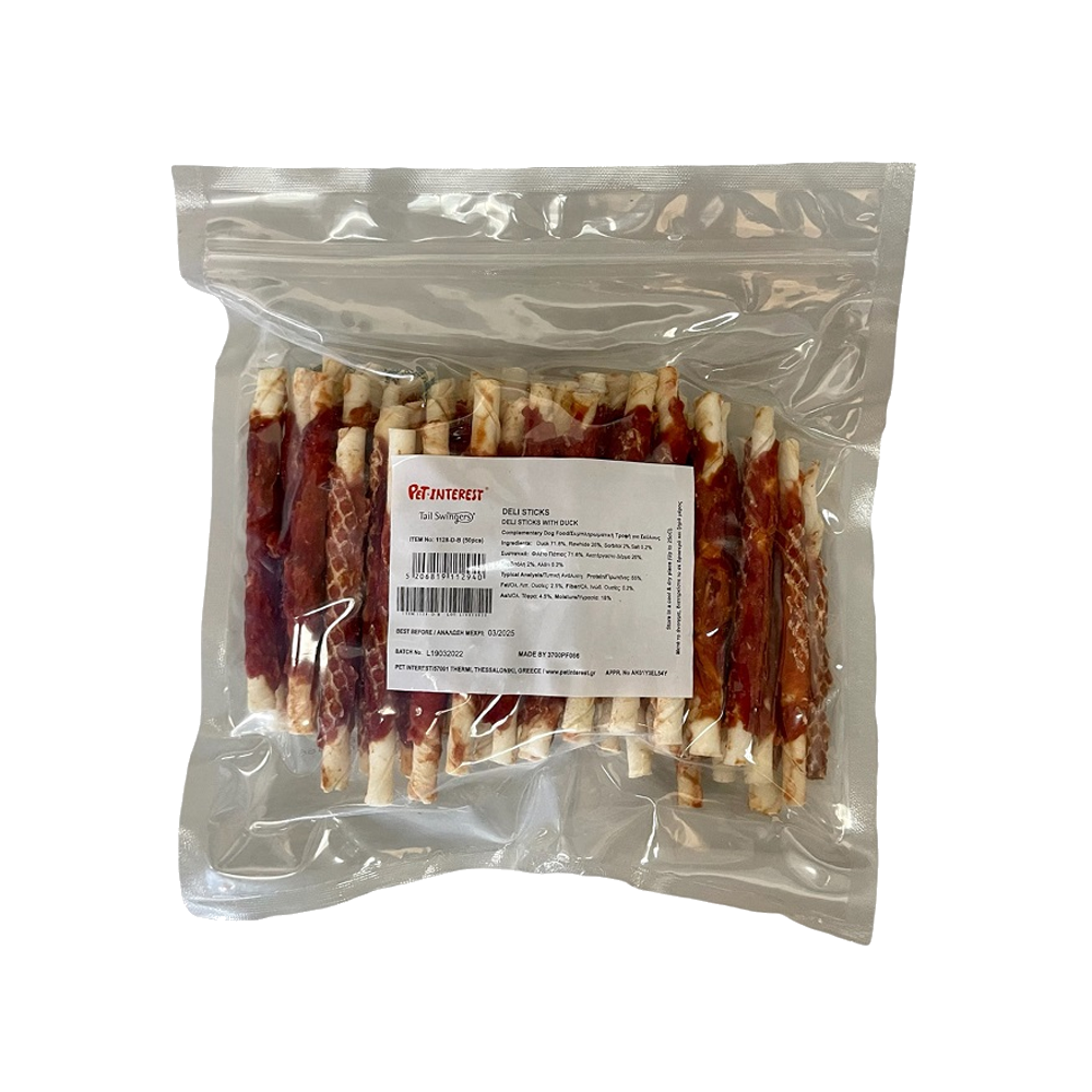 DELI STICKS WITH DUCK 50 pcs — Tailswingers